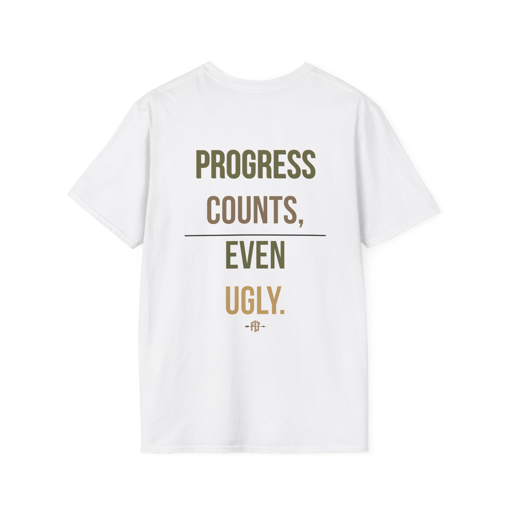 Progress Counts Even Ugly Graphic T-Shirt