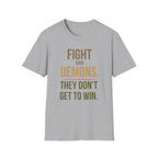 Fight Your Demons Tee | Veteran Resilience Graphic T-Shirt | FLT