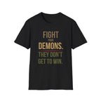 Fight Your Demons Tee | Veteran Resilience Graphic T-Shirt | FLT