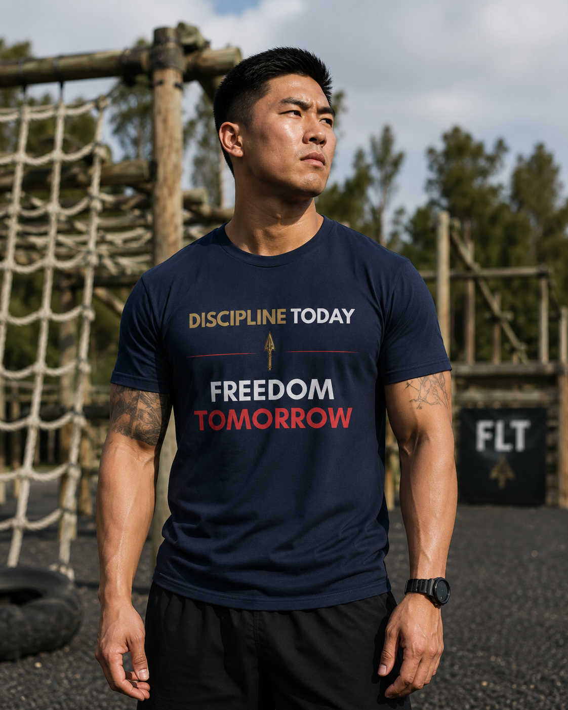 Discipline Today. Freedom Tomorrow. Tee