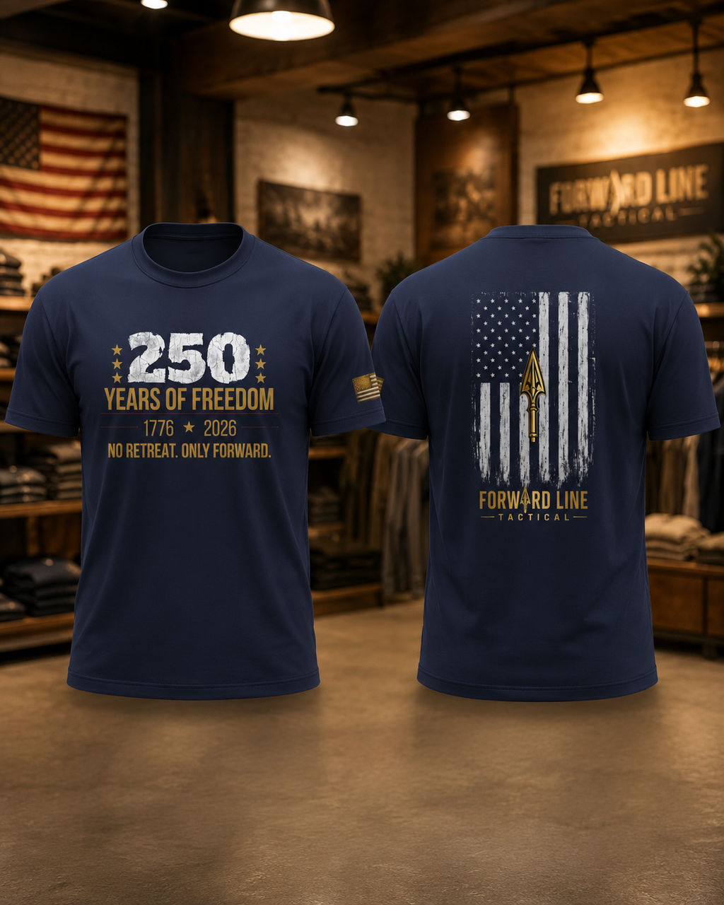 America 250 Limited Edition Patriotic Tee