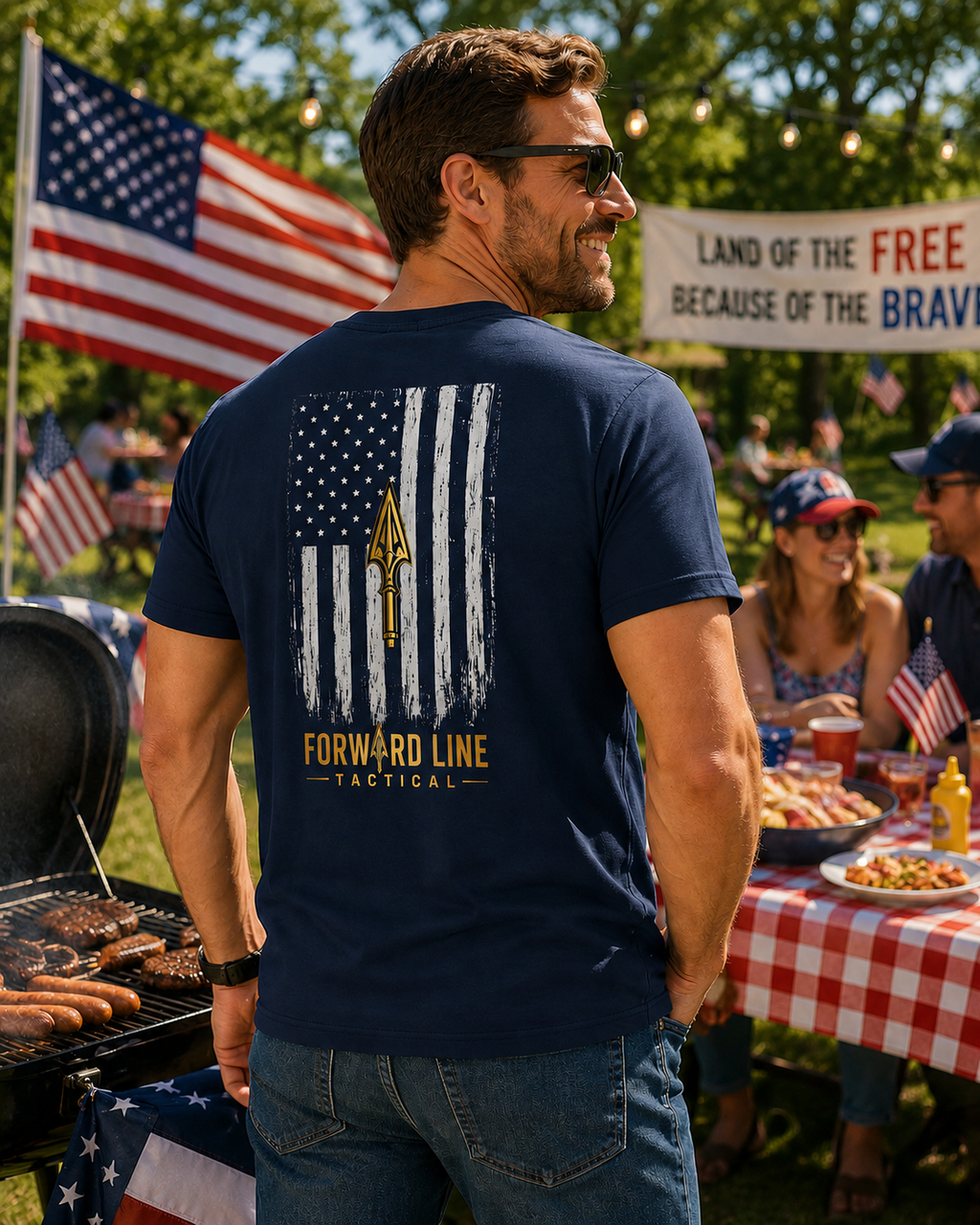 America 250 Limited Edition Patriotic Tee
