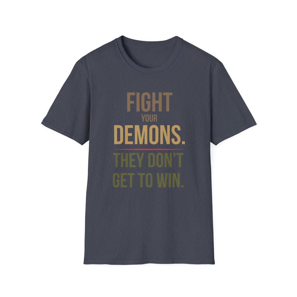 Fight Your Demons Tee | Veteran Resilience Graphic T-Shirt | FLT