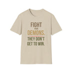 Fight Your Demons Tee | Veteran Resilience Graphic T-Shirt | FLT
