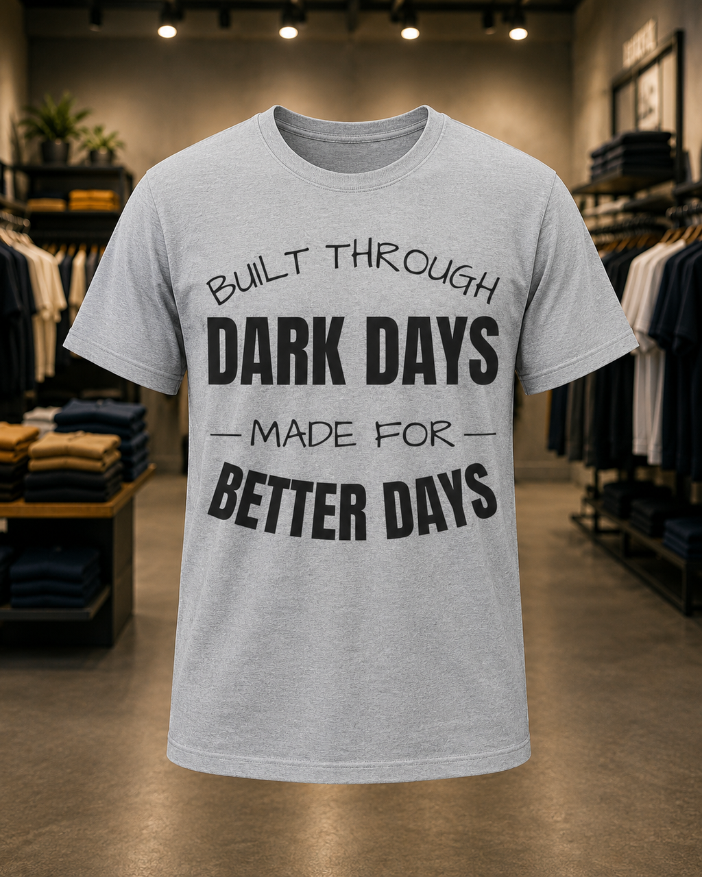 Built Through Dark Days / Made For Better Days Tee