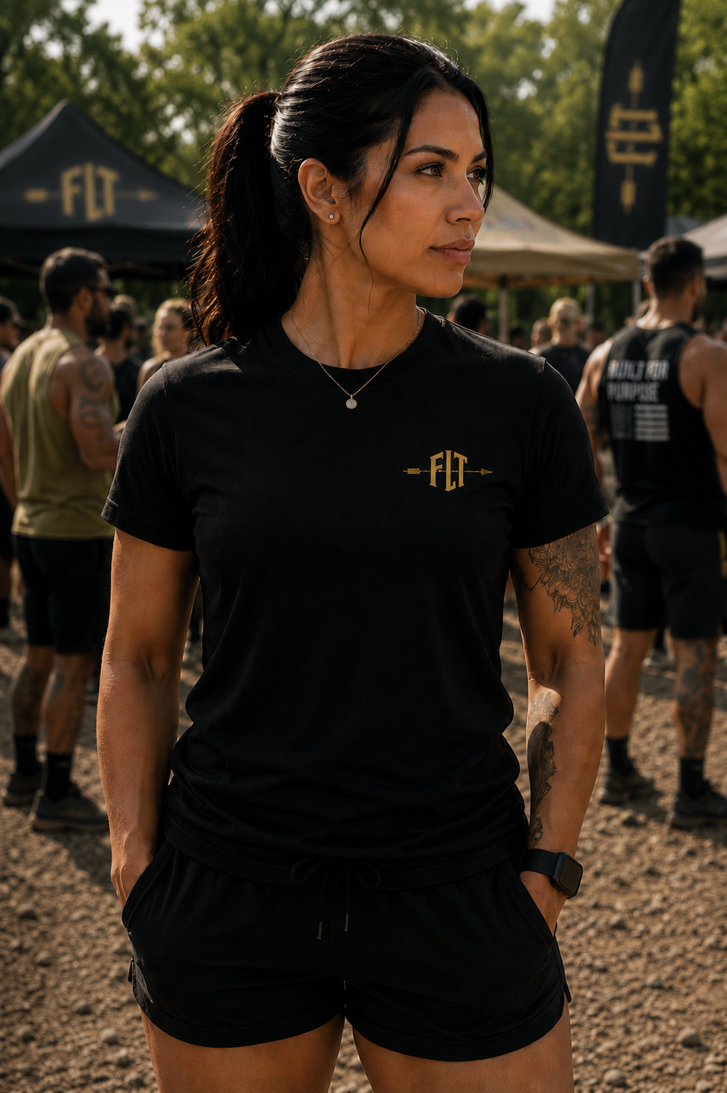FLT Fight Your Demons Tee | They Don't Get To Win.