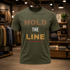 Hold The Line Tee | Veteran Resilience Graphic T-Shirt | FLT