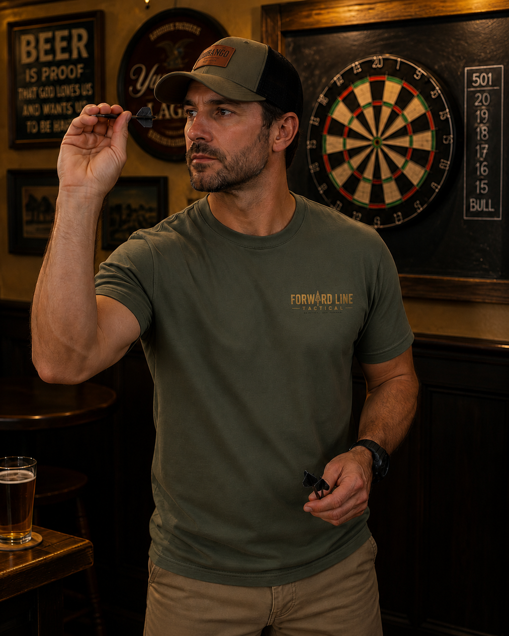 Hold The Line Tactical Tee