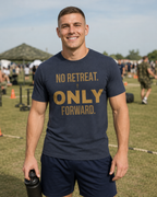 Forward Line Tactical | NO RETREAT. ONLY FORWARD. Tee