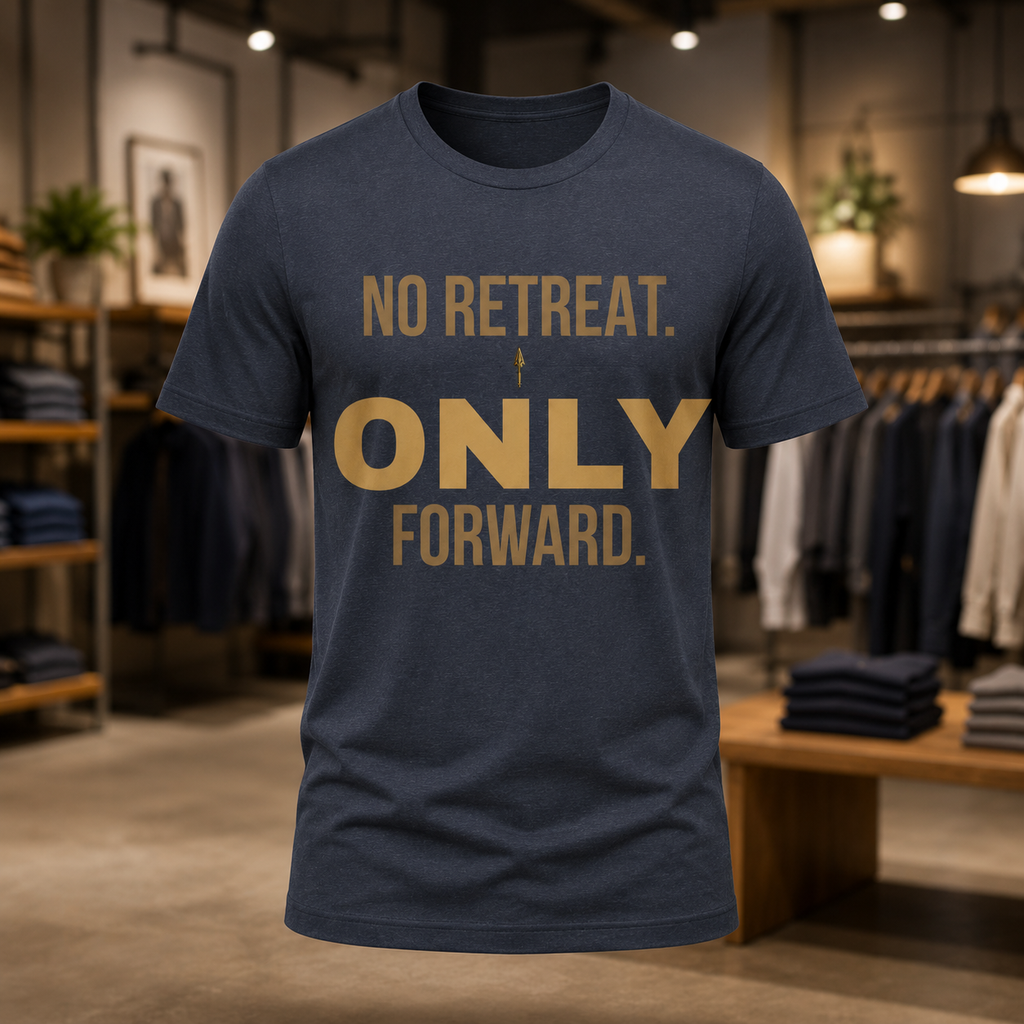 Forward Line Tactical | NO RETREAT. ONLY FORWARD. Tee