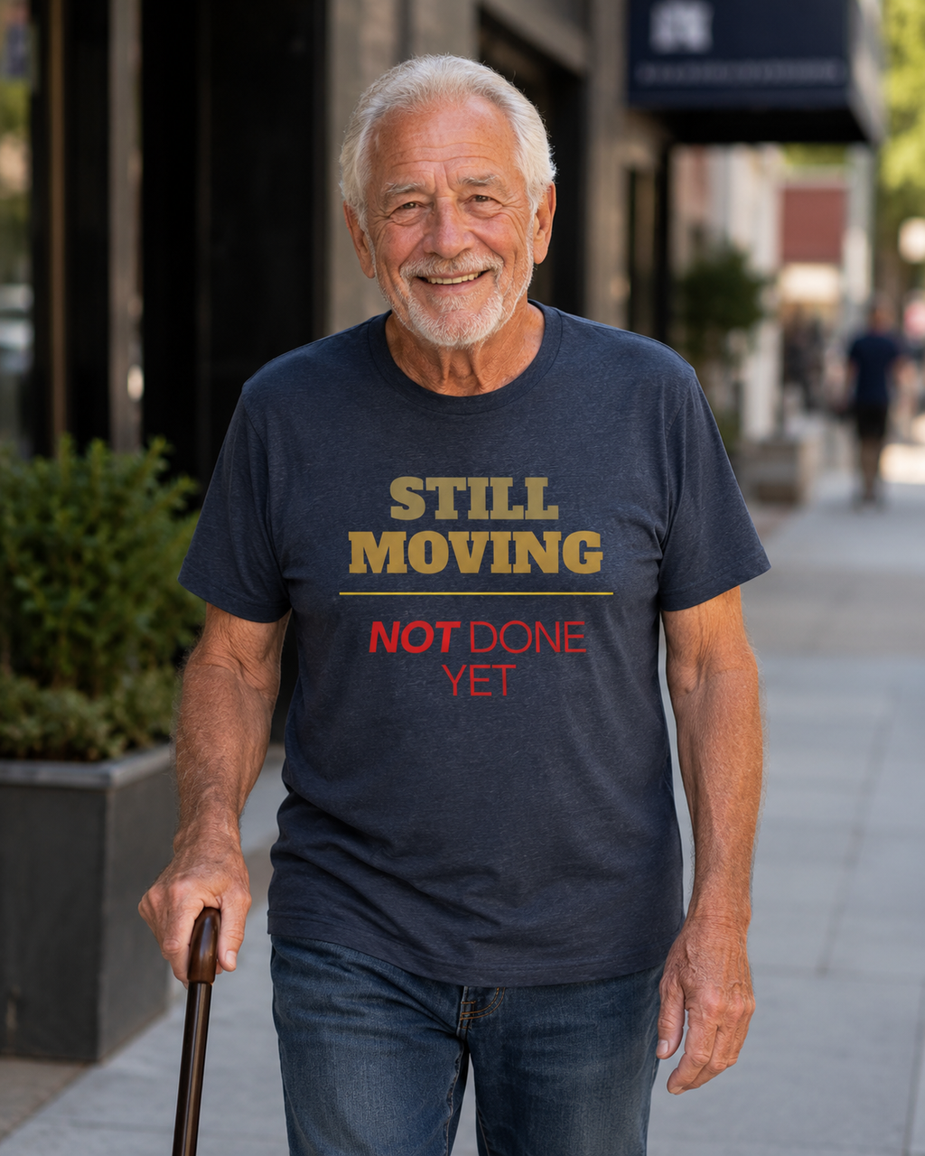 Still Moving Not Done Yet Tee | Resilience Shirt by Forward Line Tactical
