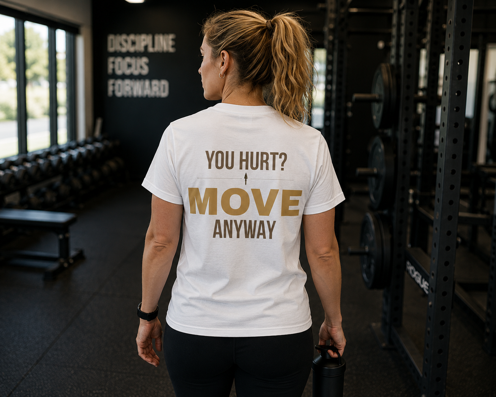 Forward Line Tactical | YOU HURT? MOVE ANYWAY Tee